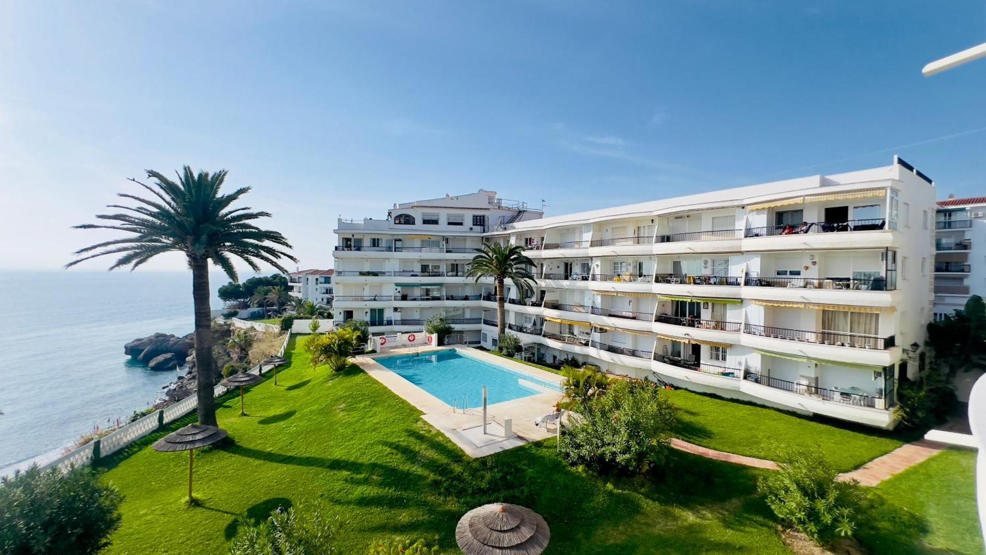 Acapulco Playa Beautiful Seaview Apartman Nerja Kültér fotó